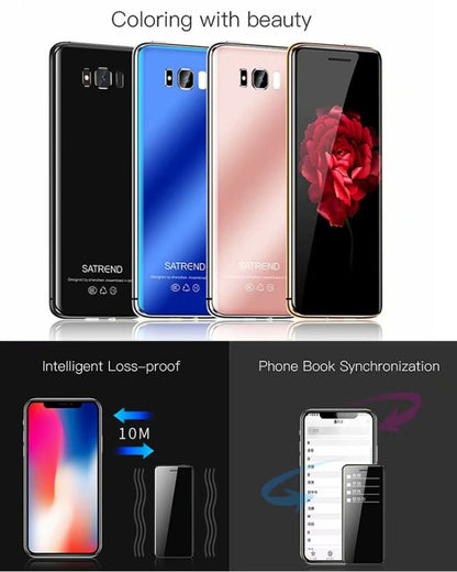 Écran tactile de 2,4 pouces, MTK6261D, prise en charge Bluetooth, FM, GSM, double SIM