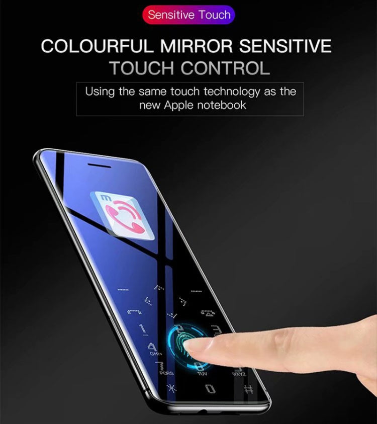 Écran tactile de 2,4 pouces, MTK6261D, prise en charge Bluetooth, FM, GSM, double SIM