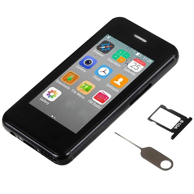 2,45 pouces, Android 5.1 MTK6580 Quad Core, prise en charge Bluetooth/WiFi, réseau : 3G, 1GB+8GB