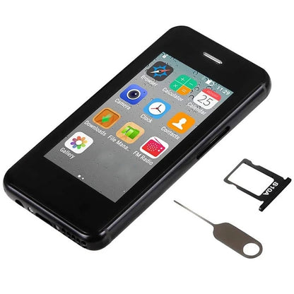 2,45 pouces, Android 5.1 MTK6580 Quad Core, prise en charge Bluetooth/WiFi, réseau : 3G, 1GB+8GB