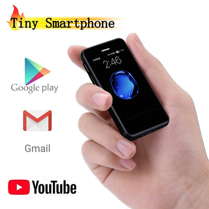 2,45 pouces, Android 5.1 MTK6580 Quad Core, prise en charge Bluetooth/WiFi, réseau : 3G, 1GB+8GB