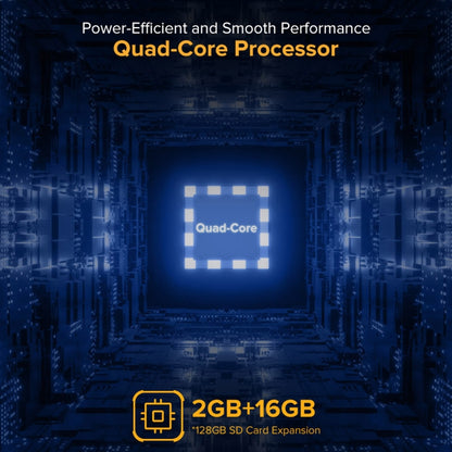 IP68/IP69K étanche à la poussière, aux chocs, identification faciale, batterie 4000 mAh, 5,0 pouces Android 9.0 MTK6580A/W Quad Core jusqu'à 1,3 GHz, réseau : 3G, Armor X6 2GB+16GB