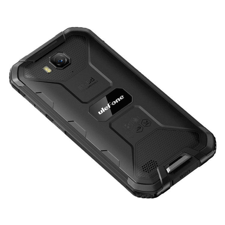 IP68/IP69K étanche à la poussière, aux chocs, identification faciale, batterie 4000 mAh, 5,0 pouces Android 9.0 MTK6580A/W Quad Core jusqu'à 1,3 GHz, réseau : 3G, Armor X6 2GB+16GB