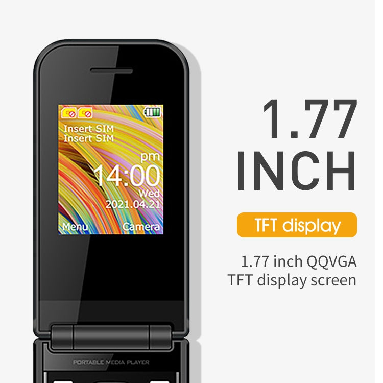 1,77 pouces, SC6531E, prise en charge Bluetooth, FM, GSM, double SIM