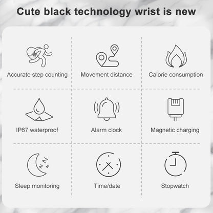Montre intelligente étanche IP67 avec écran couleur IPS de 1,09 pouces, prise en charge de la surveillance du sommeil / surveillance de la fréquence cardiaque / surveillance de la pression artérielle / mode multisports, style: bracelet en acier        ...