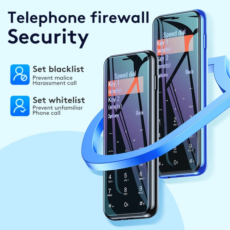 Batterie 1000 mAh, 1,44 pouces, MTK6261D, prise en charge Bluetooth, FM, Magic Sound, GSM, double SIM