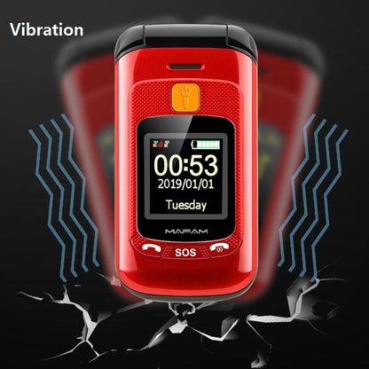 2,4 pouces, 32 Mo + 32 Mo, prise en charge FM, SOS, GSM, numéro de famille, grandes touches, double SIM, EU Plug