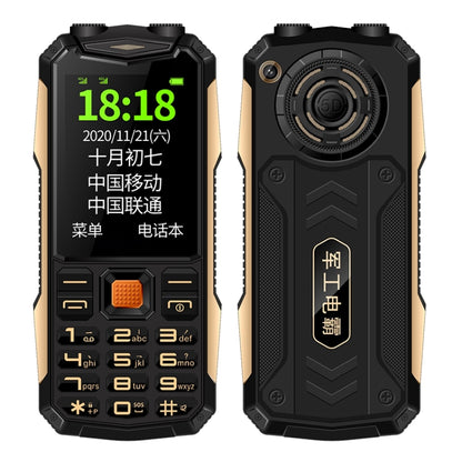 Étanche, antichoc, anti-poussière, batterie 4800 mAh, 2,4 pouces, 21 touches, Bluetooth, lampe de poche LED, FM, SOS, double SIM, réseau : 2G.