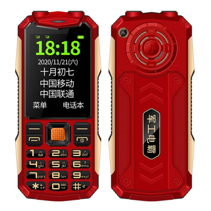 Étanche, antichoc, anti-poussière, batterie 4800 mAh, 2,4 pouces, 21 touches, Bluetooth, lampe de poche LED, FM, SOS, double SIM, réseau : 2G.