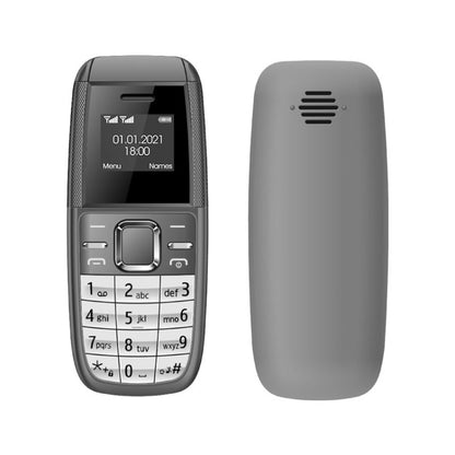 0,66 pouces, MT6261D, 21 touches, Bluetooth, musique MP3, double SIM, réseau : 2G