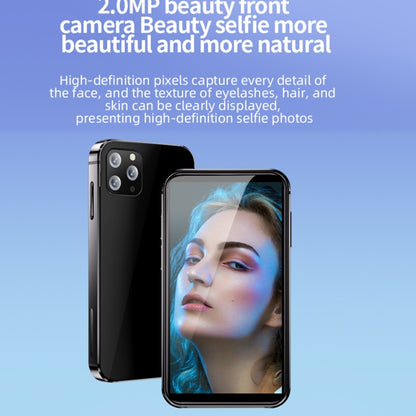 3,0 pouces Android 8.1 MTK6580 Quad Core 1,3 GHz, réseau : 3G, double SIM, version mondiale avec Google Play