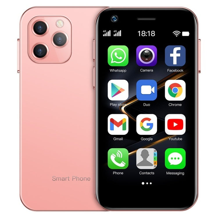 Reconnaissance faciale, 3,0 pouces Android 10.0 MTK6750 Octa Core, Bluetooth, WiFi, FM, OTG, Réseau : 4G, Double SIM, Prise en charge de Google Play, 2GB+16GB