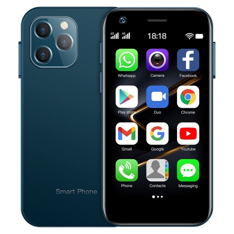 Reconnaissance faciale, 3,0 pouces Android 10.0 MTK6750 Octa Core, Bluetooth, WiFi, FM, OTG, Réseau : 4G, Double SIM, Prise en charge de Google Play, 2GB+16GB