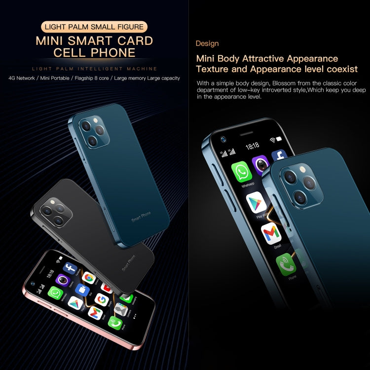 Reconnaissance faciale, 3,0 pouces Android 10.0 MTK6750 Octa Core, Bluetooth, WiFi, FM, OTG, Réseau : 4G, Double SIM, Prise en charge de Google Play, 2GB+16GB