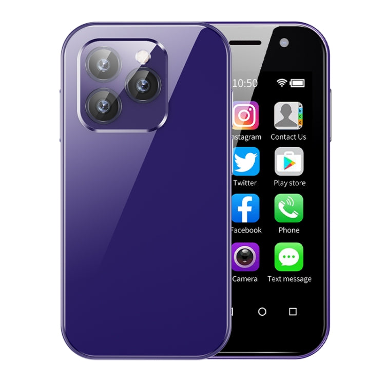Reconnaissance faciale, 3,0 pouces Android 9.0 MTK6739CW Quad Core jusqu'à 1,28 GHz, OTG, Réseau : 4G, Double SIM, Prise en charge de Google Play, 3GB+32GB