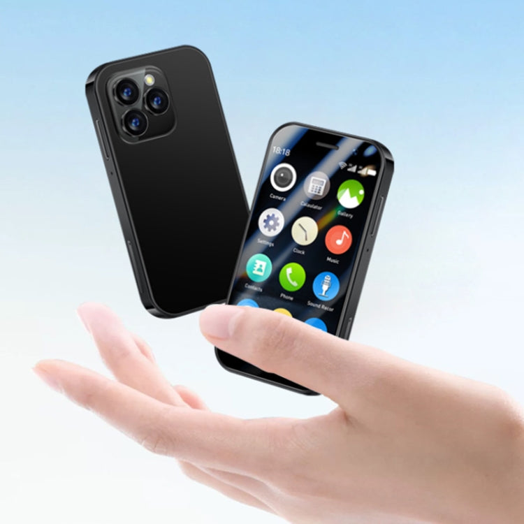 3,0 pouces Android 9.0 MTK6737 Quad Core, Bluetooth, WiFi, Réseau : 3G, Double SIM, SOYES XS15 Pro