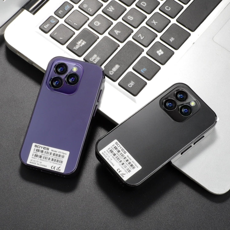 3,0 pouces Android 9.0 MTK6737 Quad Core, Bluetooth, WiFi, Réseau : 3G, Double SIM, SOYES XS15 Pro