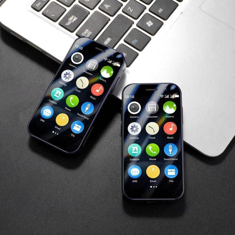 3,0 pouces Android 9.0 MTK6737 Quad Core, Bluetooth, WiFi, Réseau : 3G, Double SIM, SOYES XS15 Pro