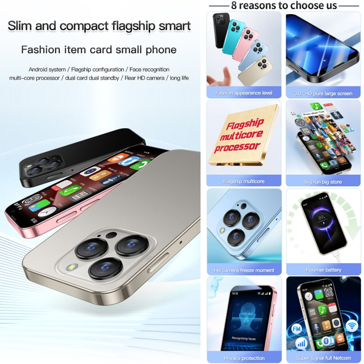 SOYES XS18 Pro, 2 Go + 16 Go, 3,0 pouces Android 9.0 MTK6580 Quad Core, Réseau : 3G, Double SIM, XS18 Pro