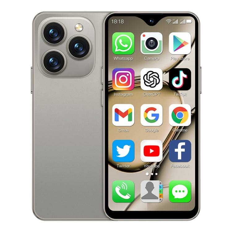 SOYES XS18 Pro Max, 2 Go + 16 Go, Face ID, 4,3 pouces Android 8.1 MTK6737A Quad Core, Réseau : 4G, OTG, Double SIM, XS18 Pro Max