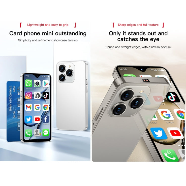 SOYES XS18 Pro Max, 2 Go + 16 Go, Face ID, 4,3 pouces Android 8.1 MTK6737A Quad Core, Réseau : 4G, OTG, Double SIM, XS18 Pro Max