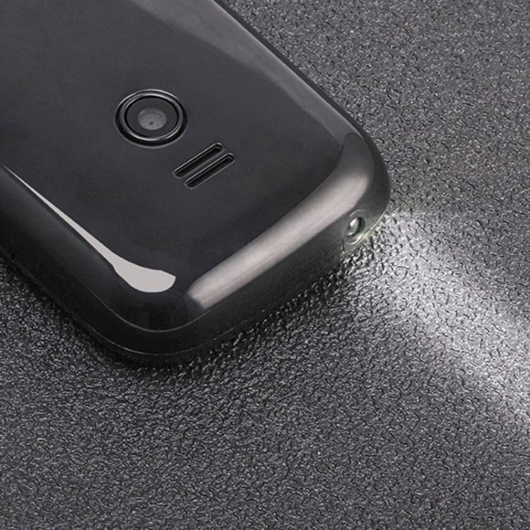Téléphone à clavier pour personnes âgées UNIWA E1803, 1,77 pouces SC6531E, lampe de poche LED, 21 touches, réseau : 2G, prise UE