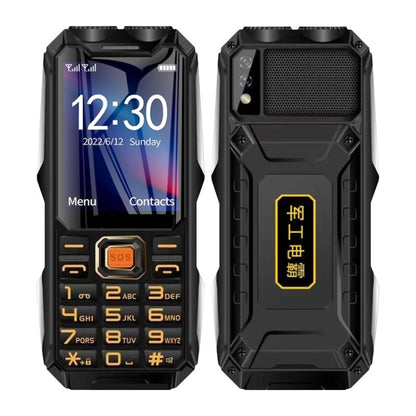 Téléphone pour personnes âgées Q8-1 triple preuve, batterie 16800 mAh, 2,4 pouces, 21 touches, Bluetooth, lampe de poche LED, FM, SOS, double SIM, réseau : 4G, Q8-1 4G