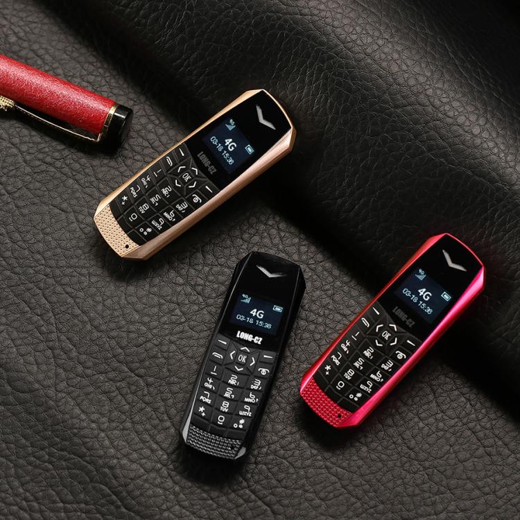 Mini téléphone 4G LONG-CZ S60, écran 1,77 pouce, processeur Unisoc T107, lampe torche LED, 21 touches, réseau 4G, une seule carte SIM