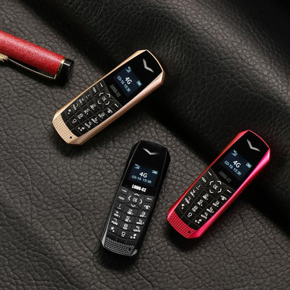 Mini téléphone 4G LONG-CZ S60, écran 1,77 pouce, processeur Unisoc T107, lampe torche LED, 21 touches, réseau 4G, une seule carte SIM
