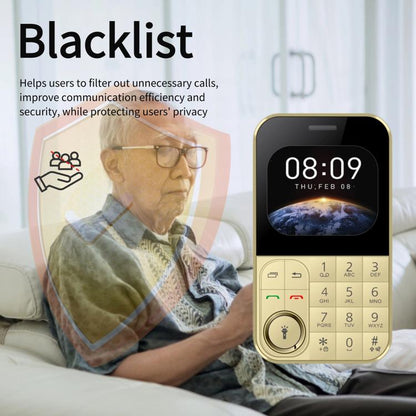 Téléphone portable V9 Card, 2,01 pouces, MTK6261D, prise en charge Bluetooth, FM, torche, GSM, double SIM