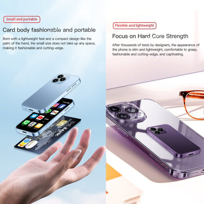 SOYES XS16, 2 Go + 16 Go, 3,0 pouces Android 10.0 MTK6737 Quad Core, Bluetooth, WiFi, Réseau : 4G, Double SIM, Prise en charge de Google Play Store, 2GB+16GB