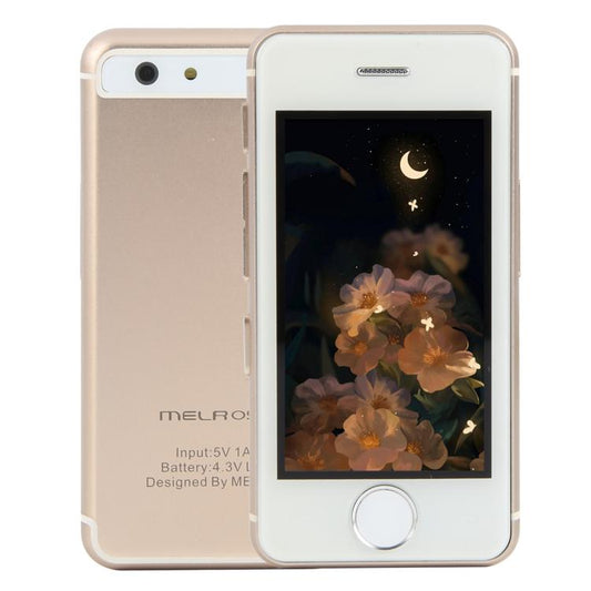 MELROSE S9, 512 Mo + 8 Go, écran 2,45 pouces, Android 5.1, processeur quadricœur MTK6580, Bluetooth, Wi-Fi, réseau 3G