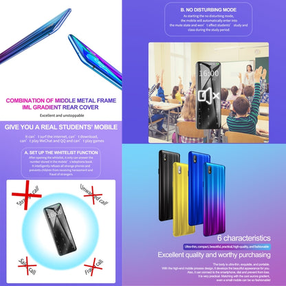 Ulcool V99, 1,54 pouces, MTK6261D, prise en charge de la synchronisation Bluetooth, numérotation Bluetooth, FM, anti-perte, GSM, double SIM