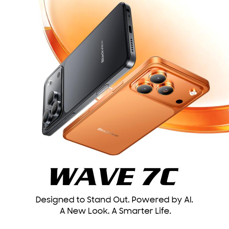 Blackview WAVE 7C, 4 Go + 64 Go, écran 6,56 pouces, Android 16, processeur quadricœur Unisoc UMS312 Tiger T310, réseau : 4G, OTG, 4GB+64GB