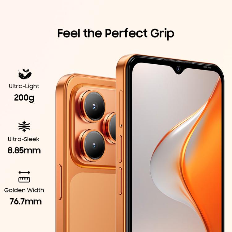 Blackview WAVE 7C, 4 Go + 64 Go, écran 6,56 pouces, Android 16, processeur quadricœur Unisoc UMS312 Tiger T310, réseau : 4G, OTG, 4GB+64GB