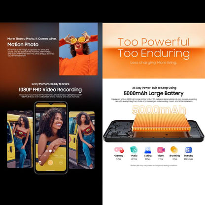 Blackview Oscal FLAT 3C, 4 Go + 64 Go, écran 6,56 pouces, Android 16, processeur quadricœur Unisoc UMS312 T310, OTG, réseau : 4G, 4GB+64GB