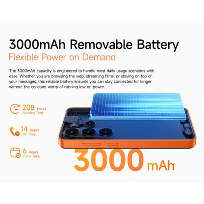 Ulefone Note 22, 3 Go + 32 Go, écran 5 pouces, Android 16 Go, processeur octocœur Unisoc T7100, réseau : 4G, OTG, Note 22