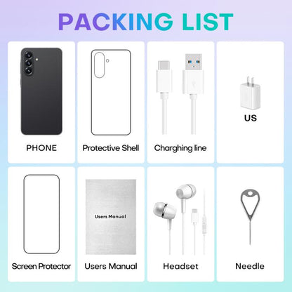 A56 / F56, 3 Go + 32 Go, écran 6,75 pouces, Android 8.1, processeur octocœur MTK6753, réseau 4G, double SIM, prise américaine, US Plug