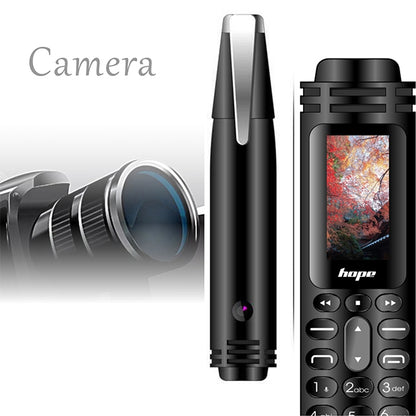 Stylo d'enregistrement multifonctionnel à réduction de bruit à distance avec écran couleur de 0,96 pouces, double SIM, double veille, prise en charge Bluetooth, GSM, lumière LED, écriture manuscrite