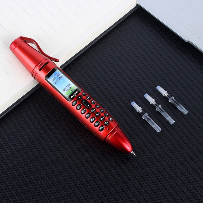 Stylo d'enregistrement multifonctionnel à réduction de bruit à distance avec écran couleur de 0,96 pouces, double SIM, double veille, prise en charge Bluetooth, GSM, lumière LED, écriture manuscrite