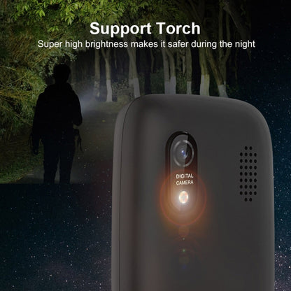 UNIWA E1805, 1,77 pouces, SC6531E, 21 touches, prise en charge Bluetooth, torche, FM, MP3, MP4, GSM, double SIM