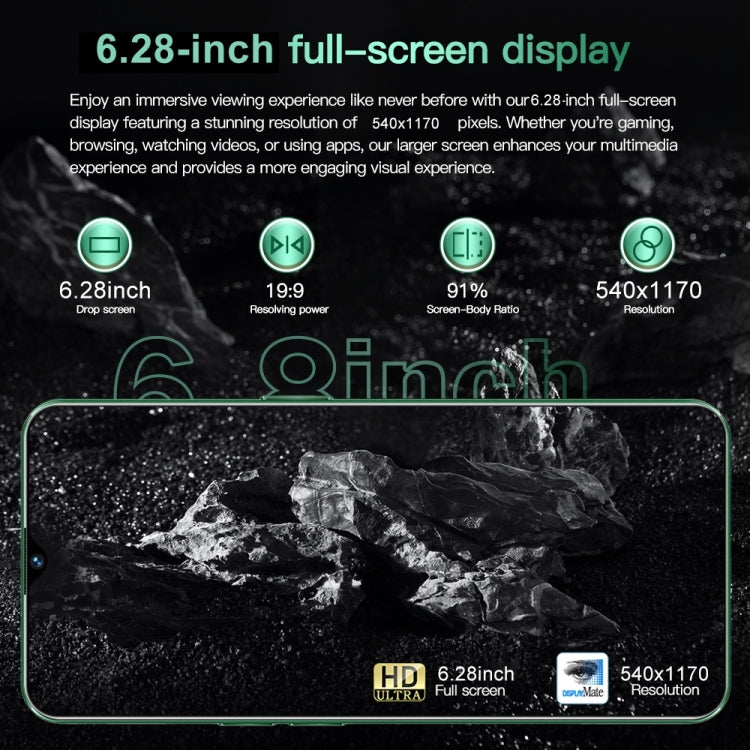 Pova 6 Pro / SDT39, 2 Go + 16 Go, identification faciale, écran 6,28 pouces Android 6.0 SC7731 Quad Core, réseau : 3G, double SIM