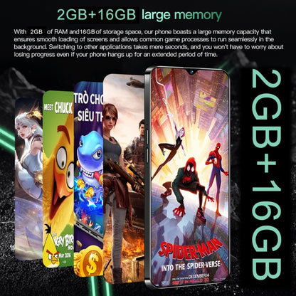 Pova 6 Pro / SDT39, 2 Go + 16 Go, identification faciale, écran 6,28 pouces Android 6.0 SC7731 Quad Core, réseau : 3G, double SIM