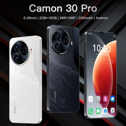 Camon 30 Pro / SDT78, 2 Go + 16 Go, identification faciale, écran 6,28 pouces Android 6.0 SC7731 Quad Core, réseau : 3G, double SIM