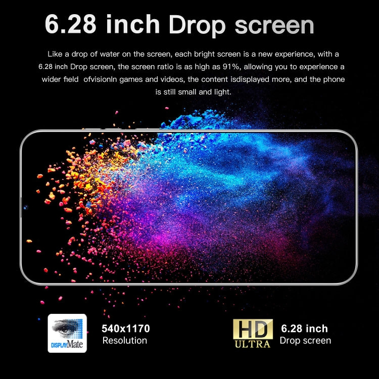 Camon 30 Pro / SDT78, 2 Go + 16 Go, identification faciale, écran 6,28 pouces Android 6.0 SC7731 Quad Core, réseau : 3G, double SIM