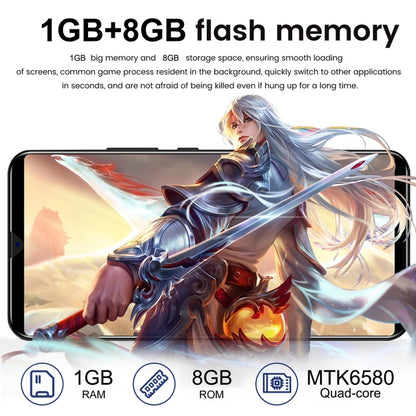 Identification faciale, Android 5.1 MTK6580 Quad Core, Réseau : 3G, P45 Pro+