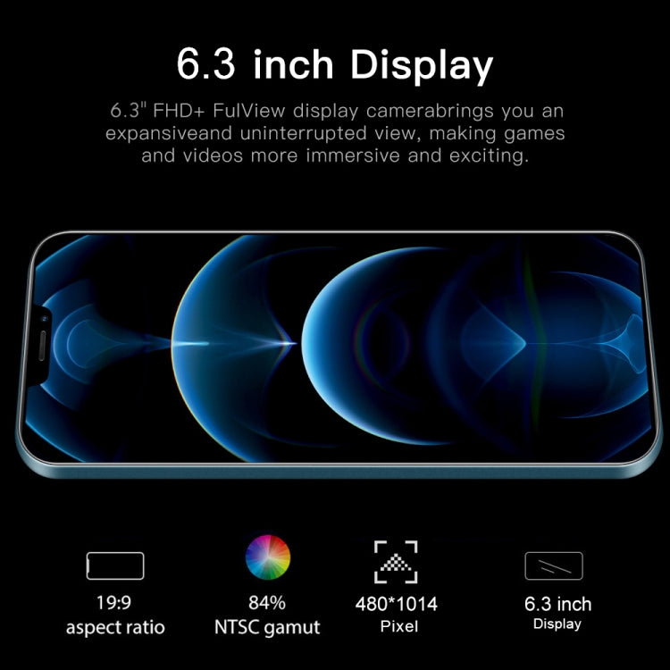 Identification faciale, Android 6.0 Spreadtrum 7731 Quad Core, Réseau : 3G, 1GB+16GB, 6.3 inch