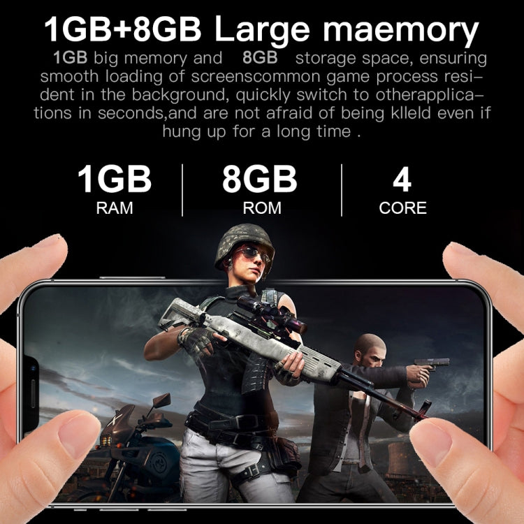 Identification faciale, Android 6.0 Spreadtrum 7731 Quad Core, Réseau : 3G, 1GB+16GB, 6.3 inch