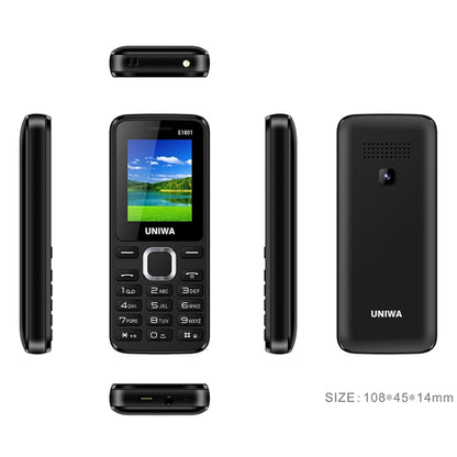 1,77 pouces, batterie 800 mAh, 21 touches, prise en charge Bluetooth, FM, MP3, MP4, GSM, double SIM