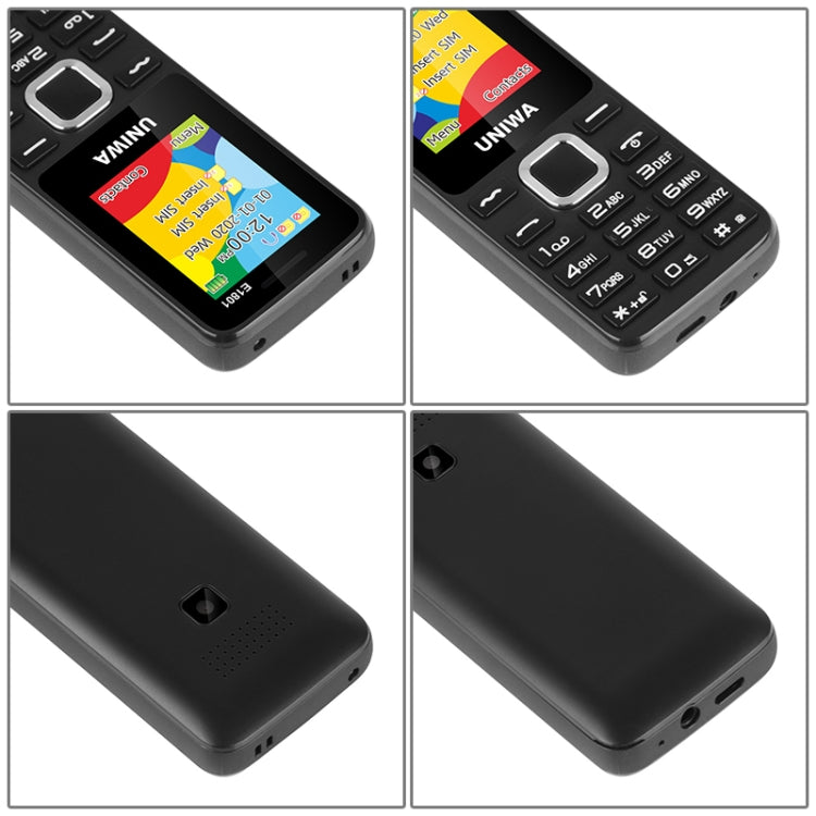 1,77 pouces, batterie 800 mAh, 21 touches, prise en charge Bluetooth, FM, MP3, MP4, GSM, double SIM